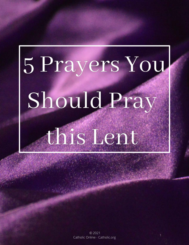 5 Prayers You Should Pray this Lent PDF