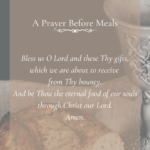 A Prayer Before Meals PDF