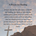 A Prayer for Healing (Cross) PDF