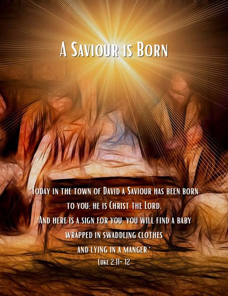 A Saviour is Born - Luke 2: 11-12 PDF