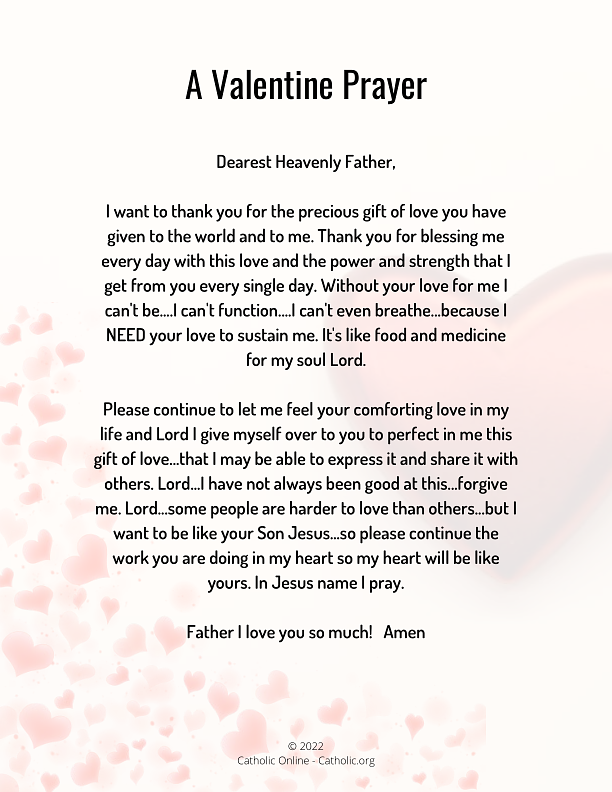 A Valentine Prayer PDF
