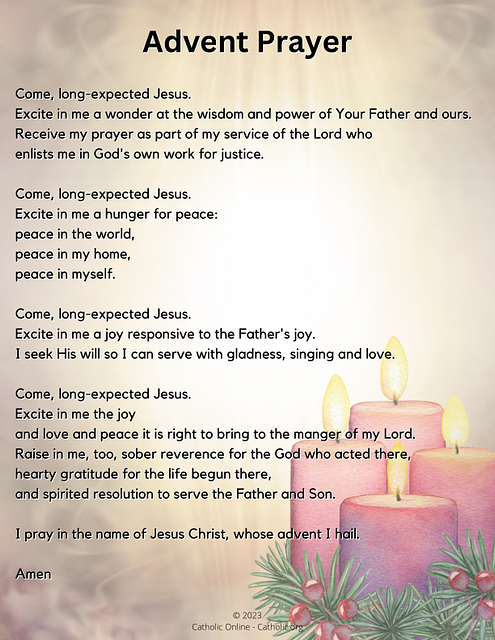 Advent Prayer PDF