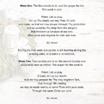 Advent Wreath Prayer PDF