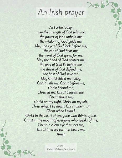 An Irish prayer PDF