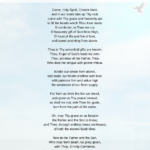 Come Holy Spirit, Creator Blest (Veni Creator Spiritus) PDF