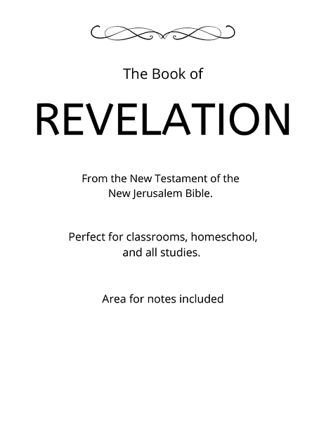 Bible - New Testament - The Book of Revelation PDF