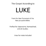 Bible - New Testament - The Gospel According to Luke PDF