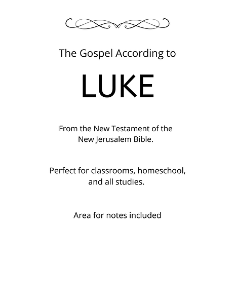 Bible - New Testament - The Gospel According to Luke PDF