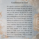 Confidence in God prayer PDF