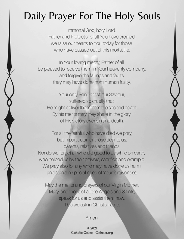 Daily Prayer For The Holy Souls PDF