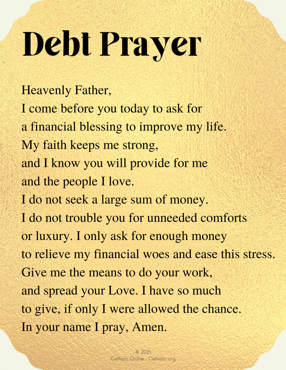 Debt Prayer PDF