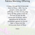 Fatima Morning Offering PDF
