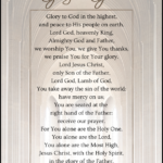 Glory to God prayer PDF
