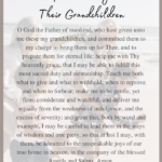 Grandparent's Prayer for Their Grandchildren PDF