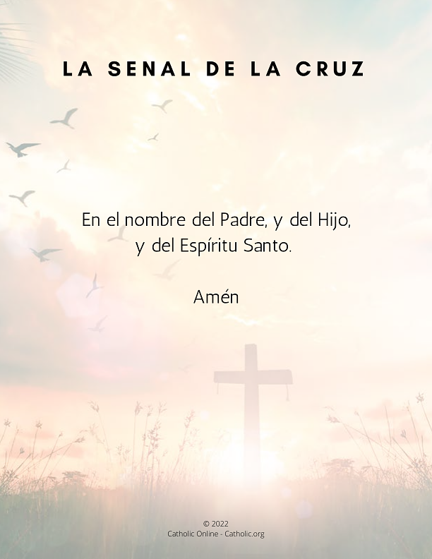 La Senal De La Cruz - Sign of the Cross PDF