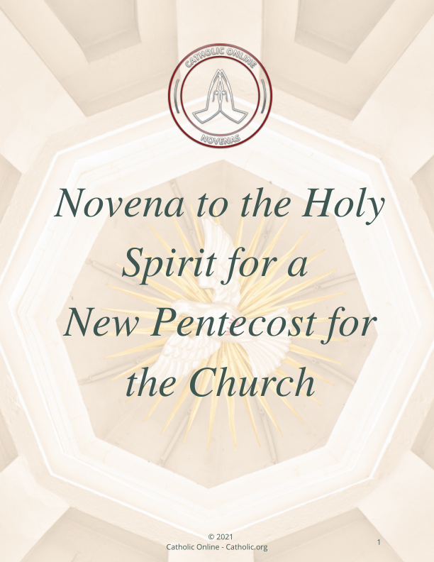 Novena Prayer to the Holy Spirit for a New Pentecost for the Church PDF