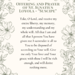 Offering and Prayer of St. Ignatius 'Suscipe' PDF