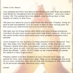 Prayer for Peace in the Aftermath of Terrorist Attacks PDF