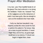 Prayer After Meditation PDF