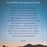 Prayer Before the Closing of the Day PDF