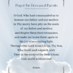 Prayer for Deceased Parents PDF