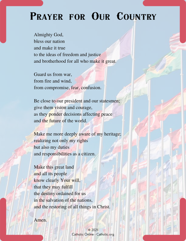 Prayer for Our Country PDF