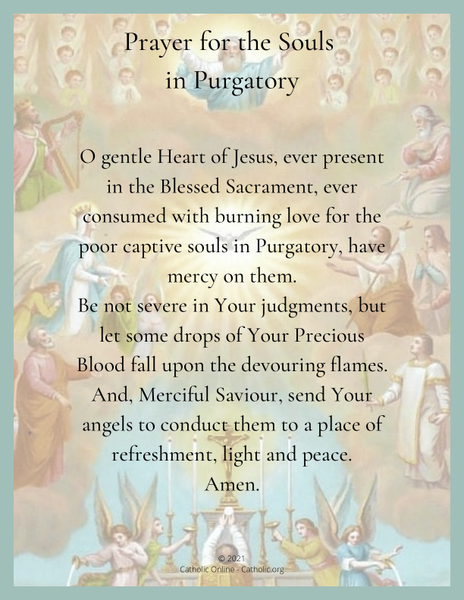 Prayer for the Souls in Purgatory PDF