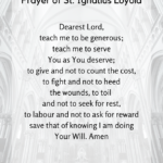Prayer of St. Ignatius Loyola PDF
