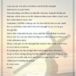 Give Me Strength Lord prayer PDF
