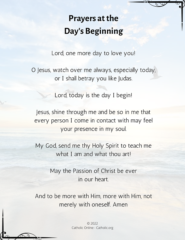 Prayers at the Day's Beginning PDF