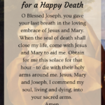 Prayer to Saint Joseph for a Happy Death PDF