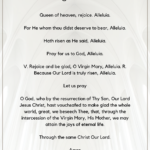 Regina Coeli PDF