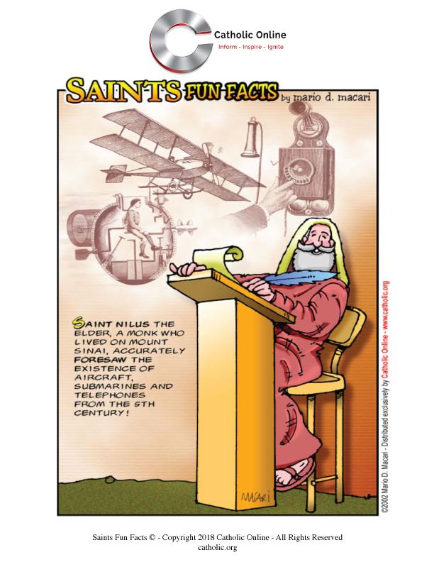 Saints Fun Facts: St. Nilus PDF