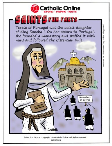 Saints Fun Facts: St. Teresa of Portugal PDF