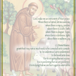 Make Me an Instrument of Your Peace, Saint Francis of Assisi Prayer PDF