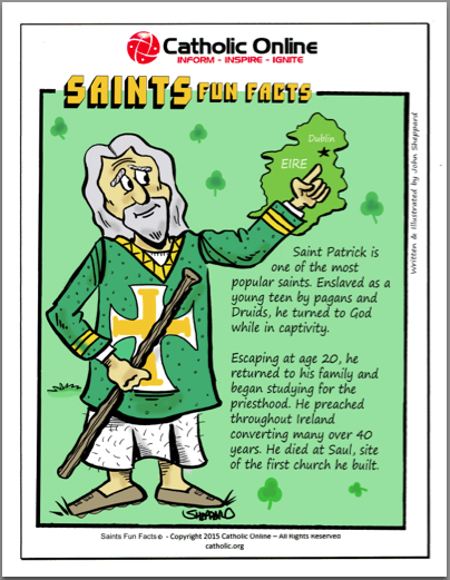 Saints Fun Facts: St. Patrick PDF
