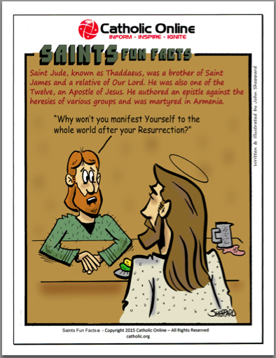 Saints Fun Facts: St. Jude Thaddeus PDF