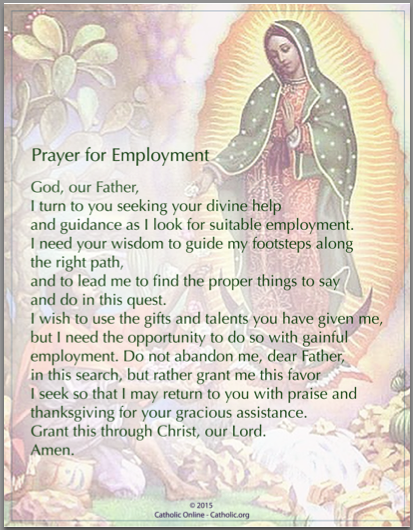 Prayer for Employment PDF