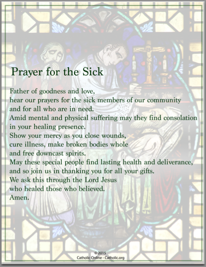 Prayer for the Sick PDF