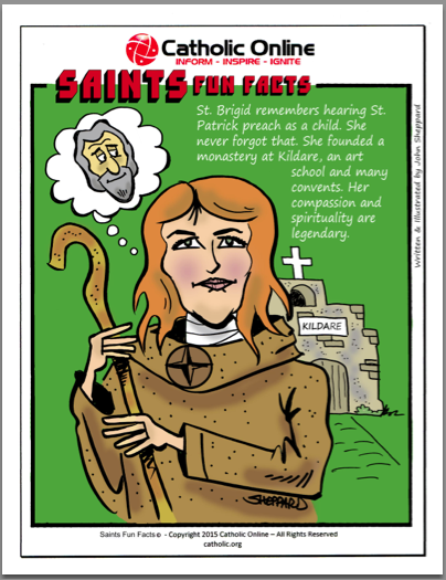 Saints Fun Facts: St. Brigid PDF