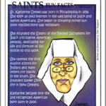 Saints Fun Facts: St. Katherine Drexel PDF
