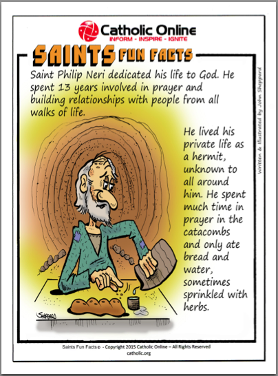Saints Fun Facts: St. Philip Neri PDF