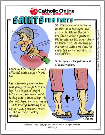 Saints Fun Facts: St. Peregrine PDF