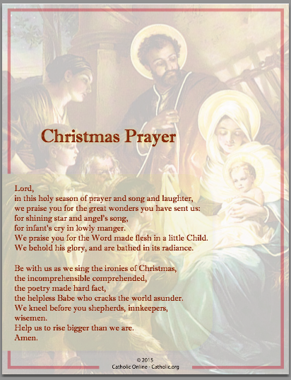 Christmas Prayer PDF