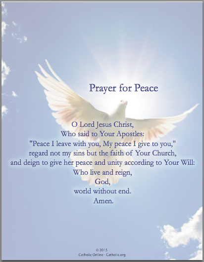 Prayer for Peace PDF