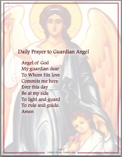 Daily Prayer to Guardian Angel PDF