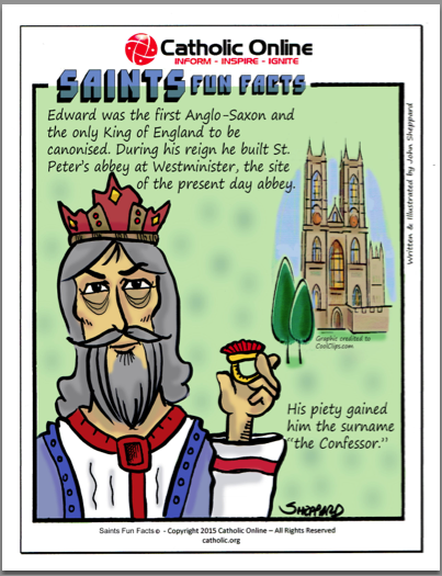 Saints Fun Facts: St. Edward the Confessor PDF
