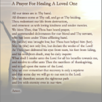 A Prayer For Healing A Loved One PDF