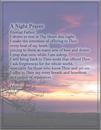 A Night Prayer PDF