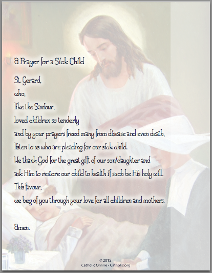 A Prayer for a Sick Child PDF